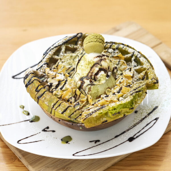 Matcha Choco Waffle